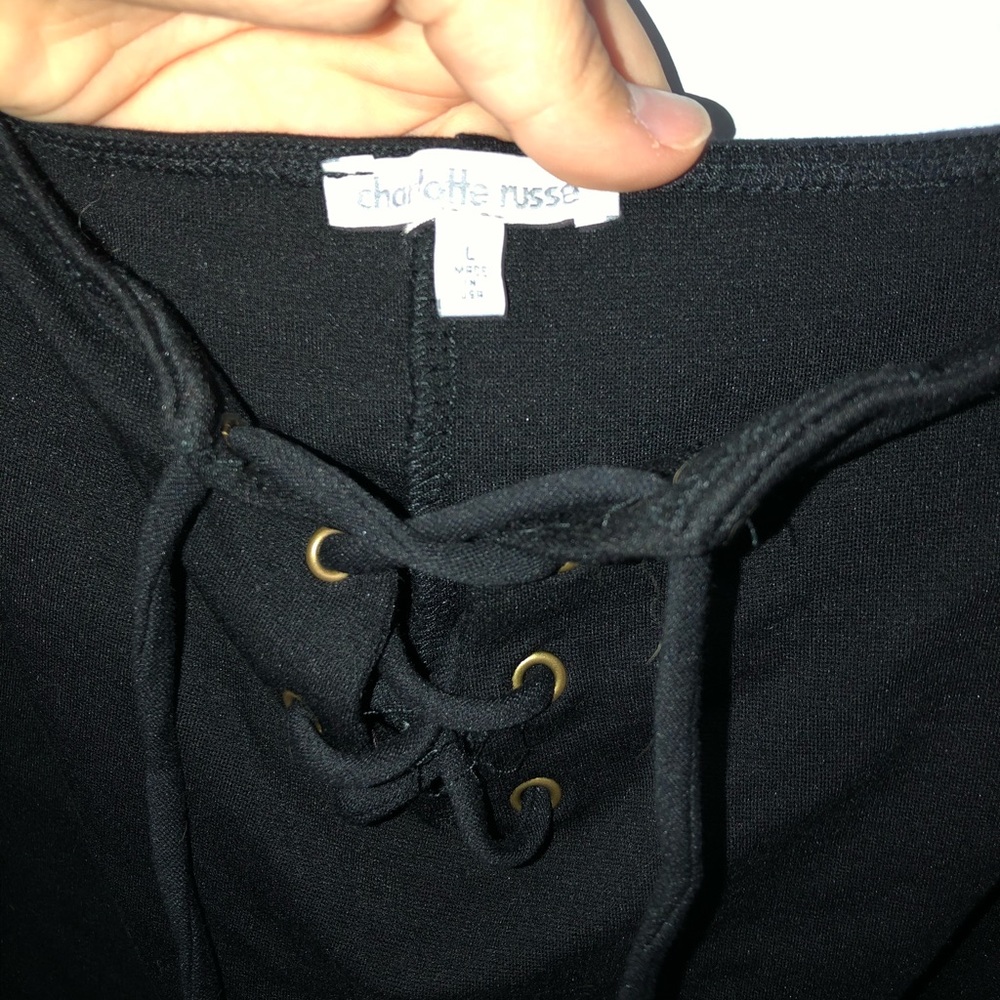 Mini, long sleeve dress